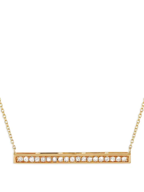 LB Exclusive 14K yellow gold diamond necklace Yellow ANK15813
