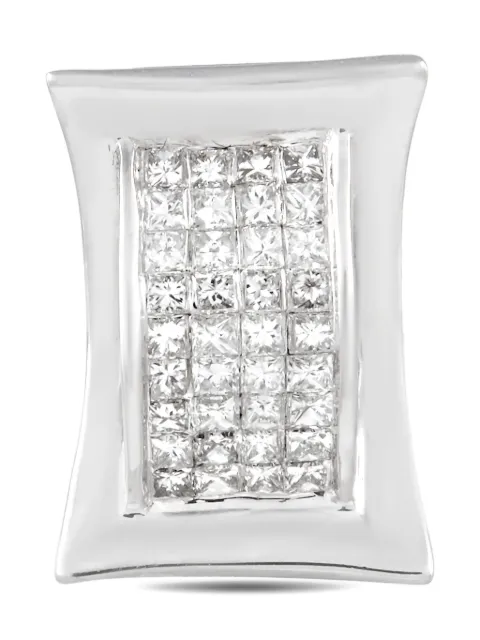 LB Exclusive 14K white gold diamond pendant Silver PSD12123
