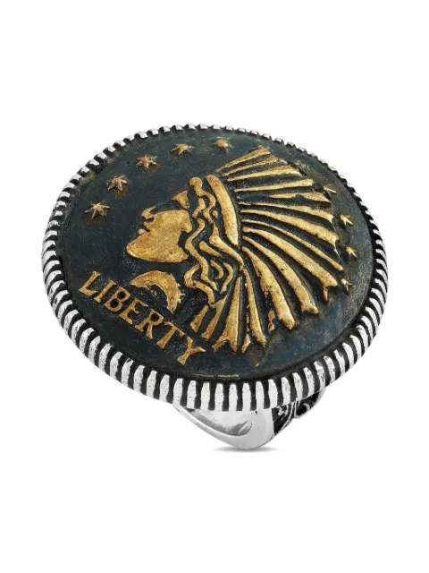 King Baby Statement Headdress ring Silver K20U00966061