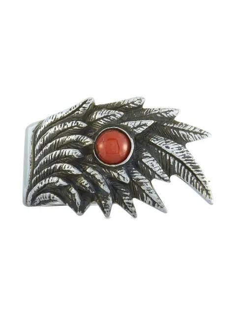 King Baby Sterling Silver Wing Coral Ring Silver K205709
