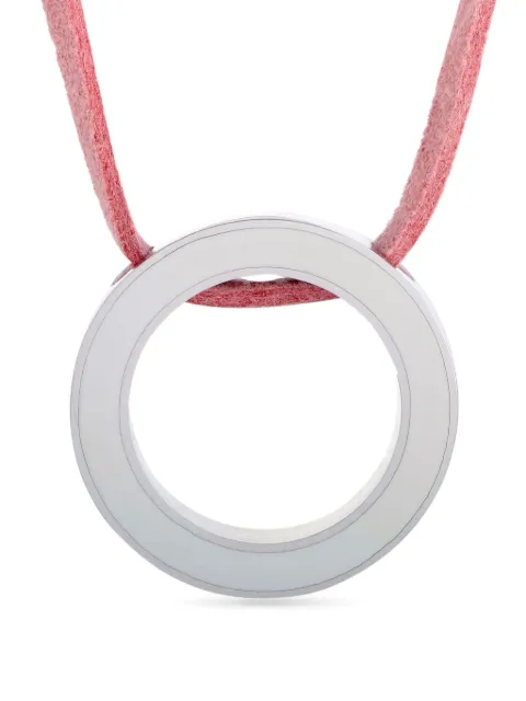 Movado Breast Cancer Awareness necklace Silver M01100419