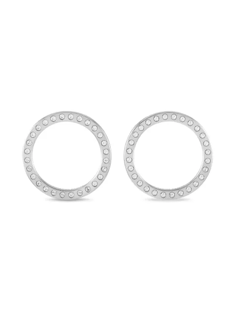 Calvin Klein Vintage crystal-embellished earrings White KJ06ME040200