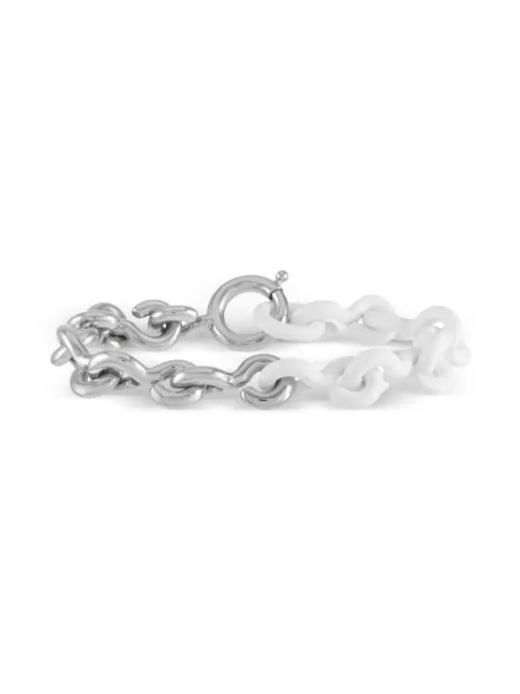 Calvin Klein Vintage Choppy stainless steel bracelet Silver KJJGWB21010L