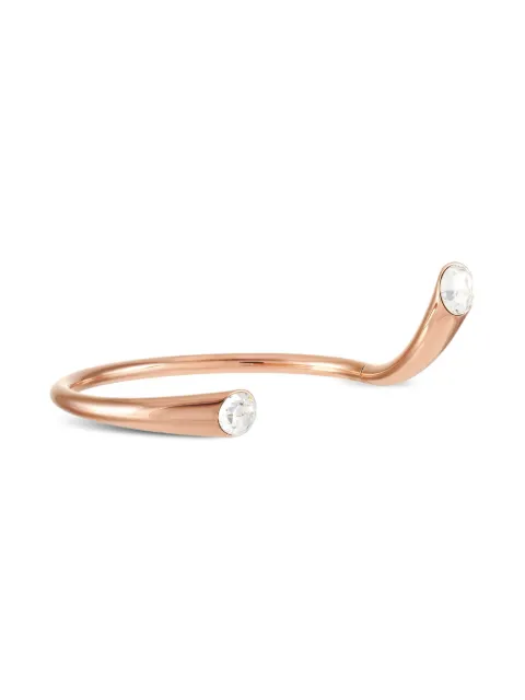 Calvin Klein Vintage crystal-embellished bracelet Pink KJ8YPF14020S