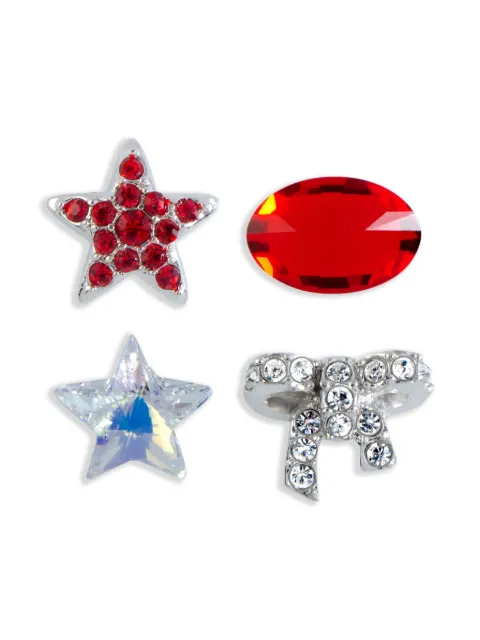 Swarovski Vintage crystal-embellished treasure set (set of four( White 5071288