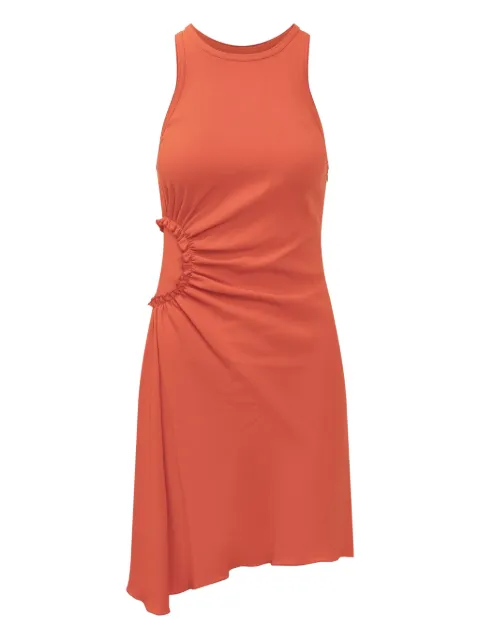 Victoria Beckham gathered mini dress Orange 1225WDR006419A