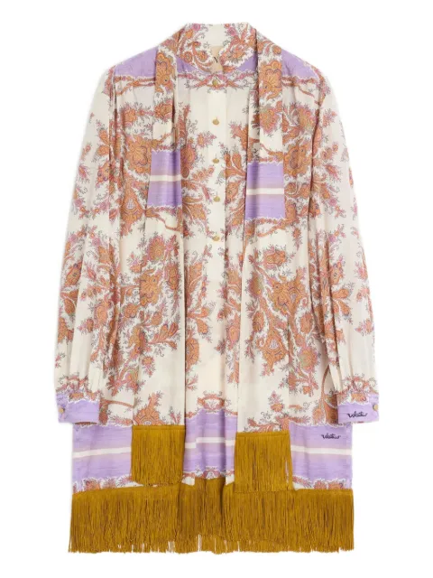 Valentino Garavani paisley-print mini dress White BVAG859GU