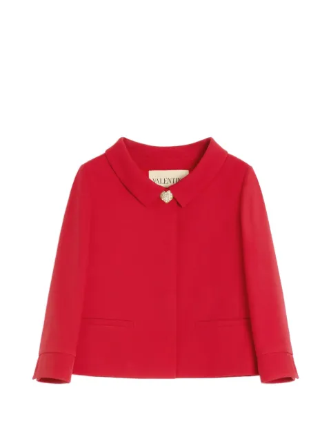 Valentino Garavani Crepe Couture jacket Red BCE3Y01CF