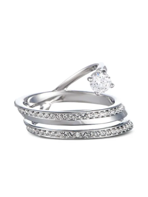 Swarovski Vintage crystal-embellished ring Silver 5235632