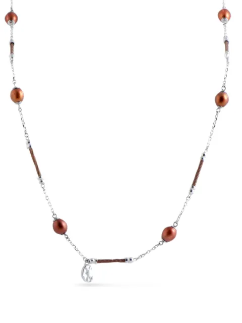Charriol pre-owned pearl-embellished necklace Silver 0823119712