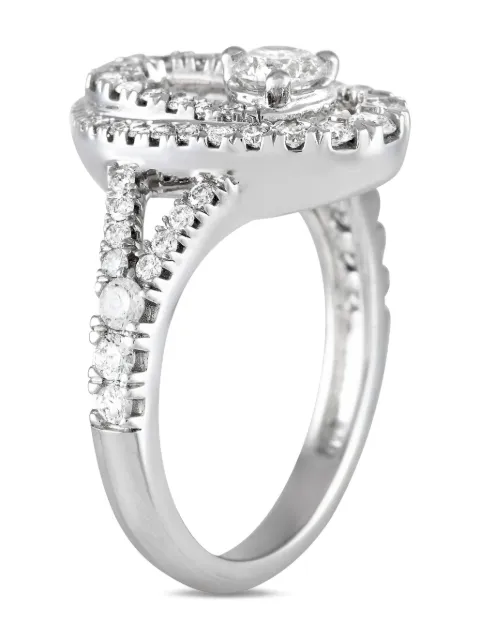 LB Exclusive 14kt white gold diamond ring Gold MF05100124