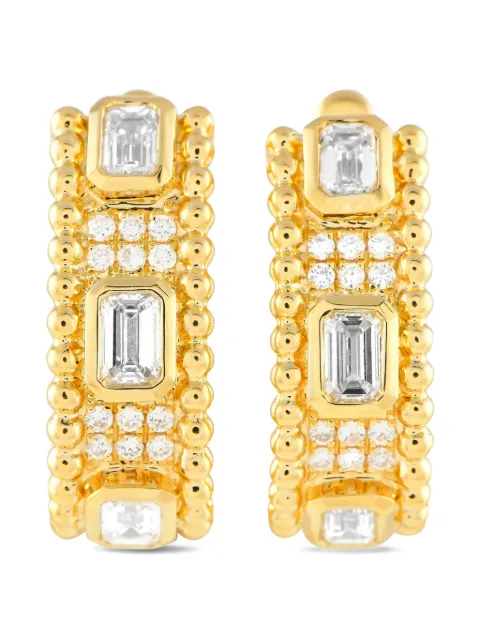 LB Exclusive 18K yellow gold diamond earrings Gold AER19786Y