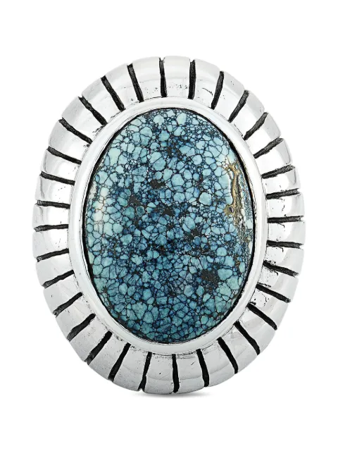 King Baby sterling silver turquoise ring Silver K205224