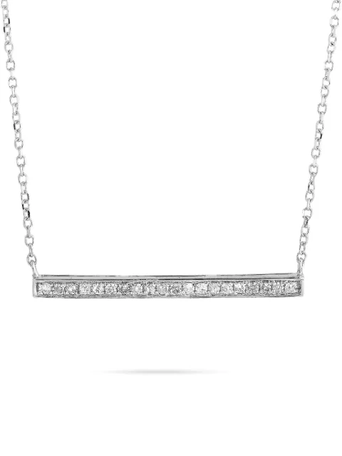LB Exclusive 14K white gold diamond necklace White ANK15812