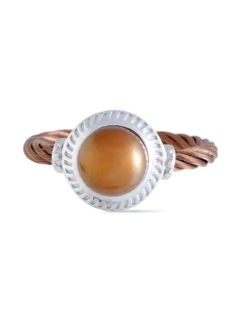 Charriol stone-embellished ring Brown 0223119722