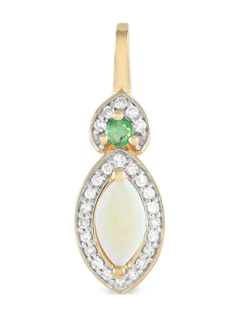 LB Exclusive emerald pendant Neutrals PD416299YOPEM