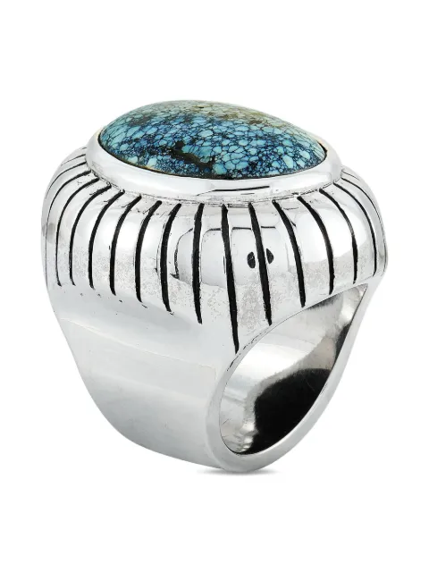 King Baby sterling silver turquoise ring Silver K205224