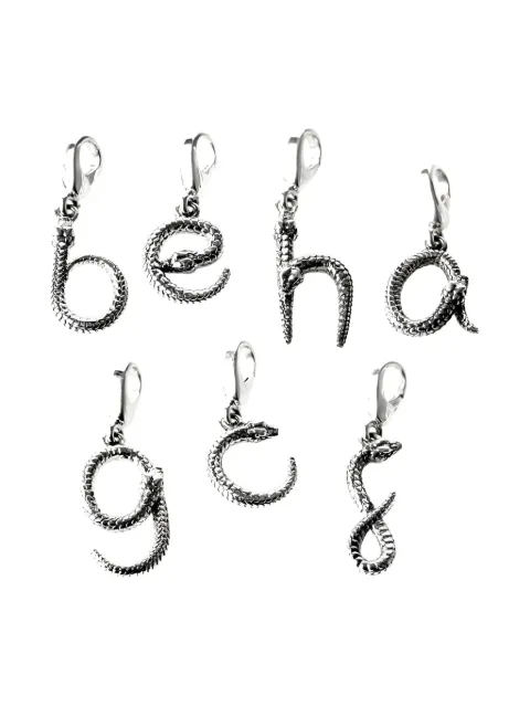 Theo Fennell Alias letter charms Silver ALIASLETTERCHARMS