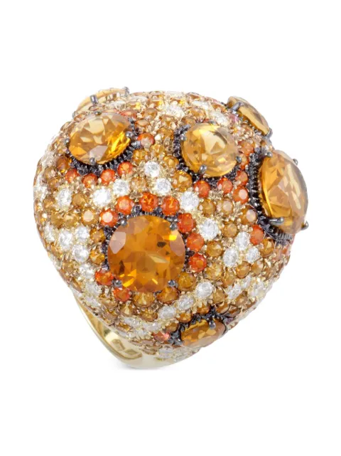 Roberto Coin Pre-Owned 18kt yellow gold Citrine ring Yellow 364183AY65JX