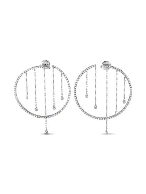 Piero Milano 18K white gold diamond earrings Silver PI05U0096051823