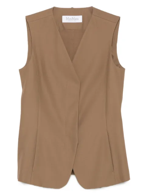 Max Mara Reno vest Brown 2521156031600