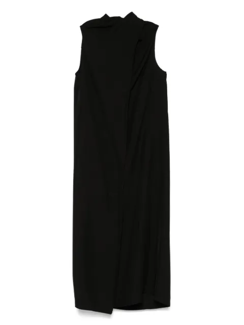 Uma Wang sleeveless midi dress Black UW5073