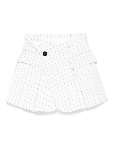 sacai striped shorts White 2507801