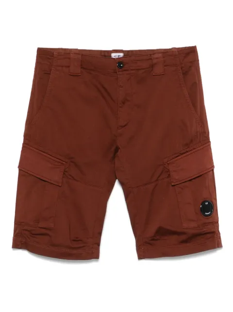 C.P. Company satin cargo shorts Brown 18CMBE116A005694G