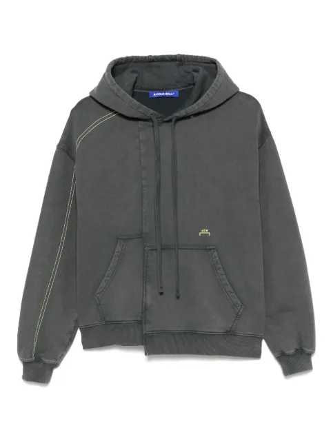 A-COLD-WALL* logo-detail hoodie Grey ACWMW215