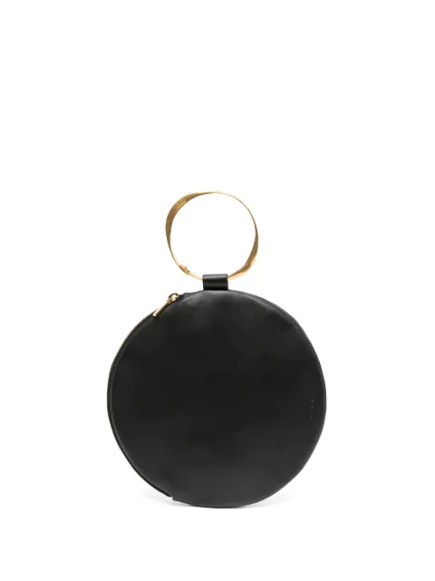 The Row Round Bracelet clutch bag Black W1794L148