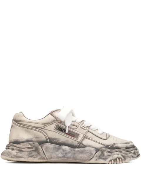 Maison MIHARA YASUHIRO leather sneakers Grey A14FW735
