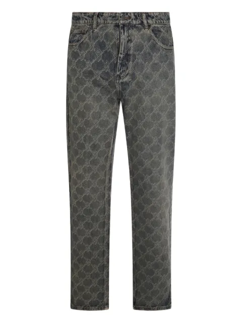 Daily Paper logo-print jeans Blue 2511155