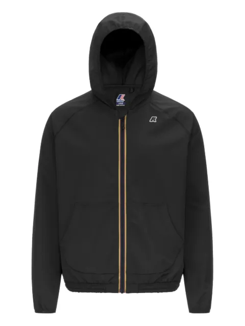 K-Way Sia zip-up hooded jacket Black K8138RW