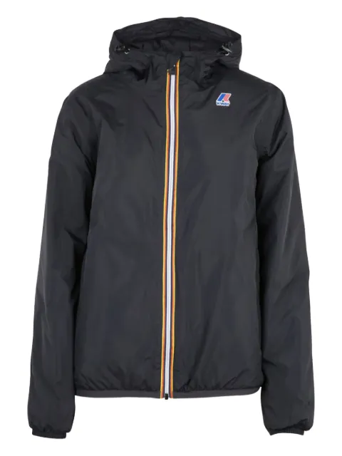 K-Way logo-patch jacket Blue K61273WUNISEX