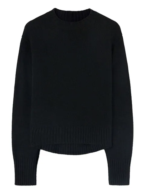 Jil Sander knitted jumper Black J02GP0037J13203