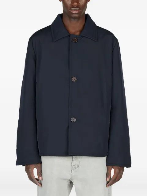 Diomene button-fastening padded jacket Black 231MDDMCP0004