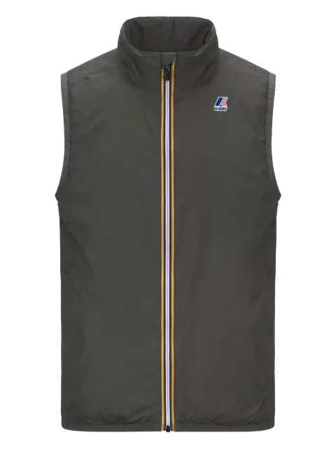 K-Way logo-print gilet Green K6131ZWUNISEX