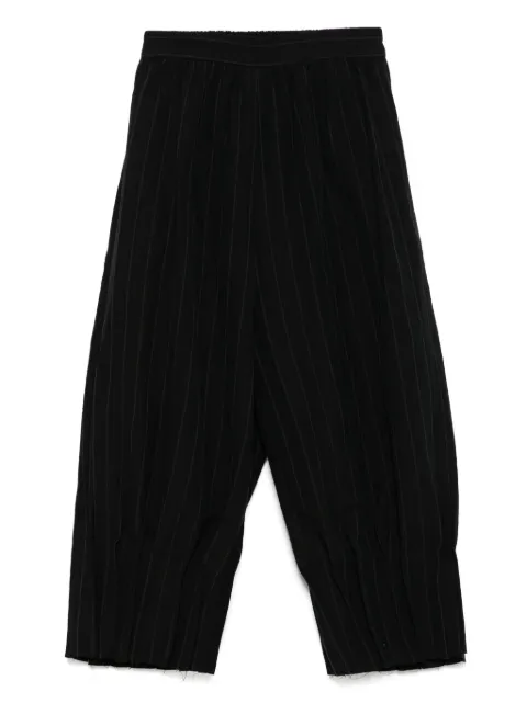 CHIAHUNG SU striped trousers Black SS25MP251SASL