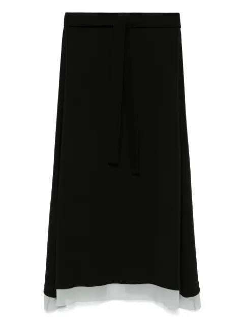 FENDI silk skirt Black FQ7665AUP6F0GME