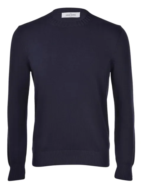 Gran Sasso cotton sweater Blue 2310718136