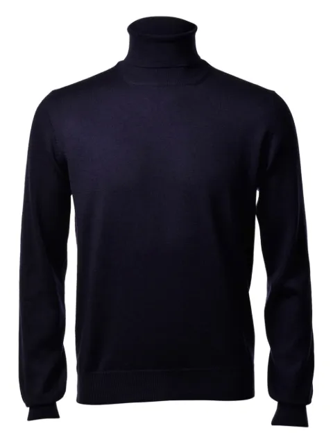 Gran Sasso turtleneck wool sweater Blue 5515714290