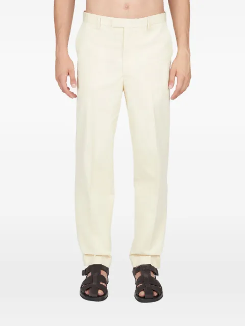 Diomene cotton trousers Neutrals 231MDDMPL0002