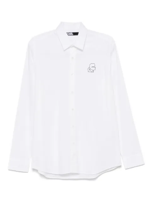 Karl Lagerfeld Ikonik Karl shirt White 60591760824600