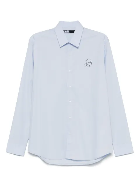 Karl Lagerfeld Ikonik Karl shirt Blue 60591760824600