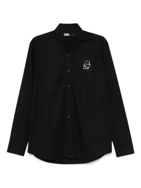 Karl Lagerfeld Ikonik Karl shirt Black 60591760824600