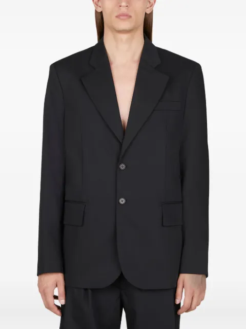 Diomene single breasted blazer Black 231MDDMJK0001