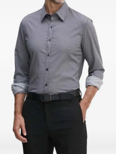 Michael Kors geometric-print shirt Grey CT44005EMT