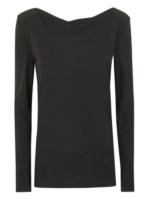 Alberta Ferretti long-sleeve T-shirt Black A12011621