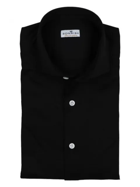 Sonrisa poplin shirt Black FJ15B878J133