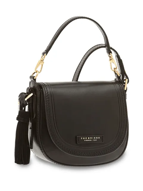 The Bridge leather shoulder bag Black 04121701